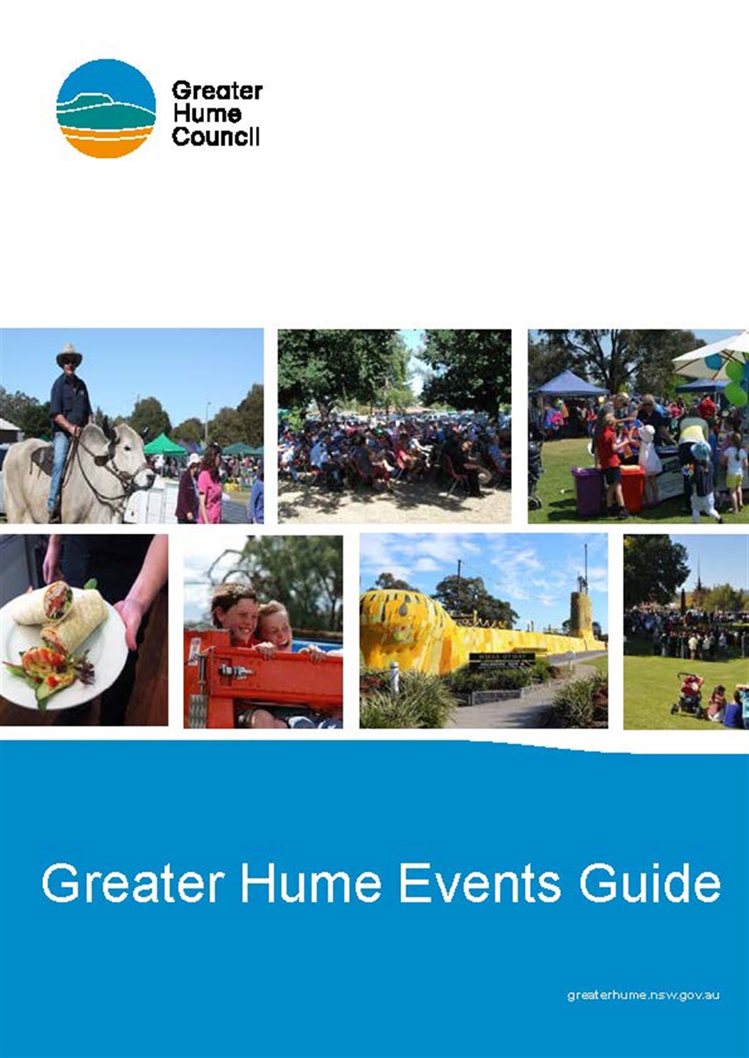 Hosting an event in Greater Hume Greater Hume Council