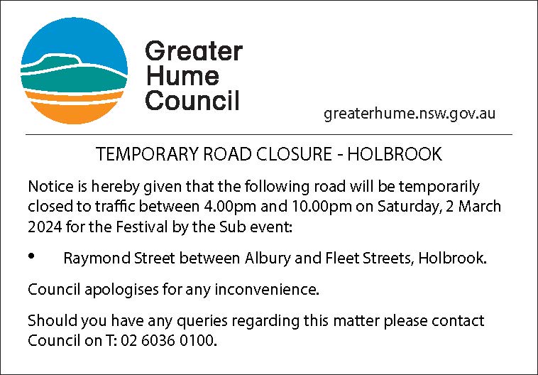 Border-Mail-PublicNotices-Road-Closure-Festival-by-the-Sub-24Feb2Mar24.jpg