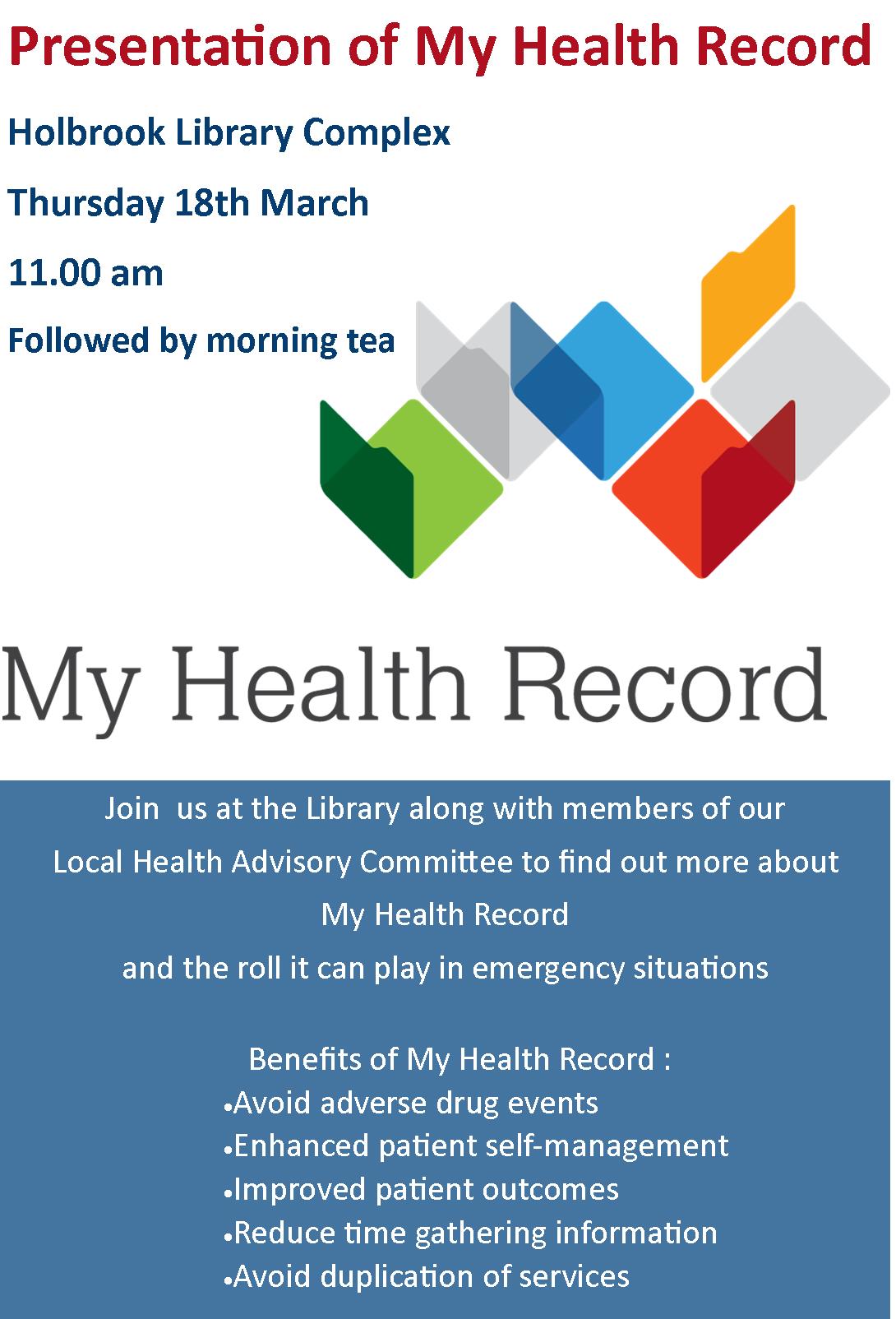 My health record holbrook poster.jpg
